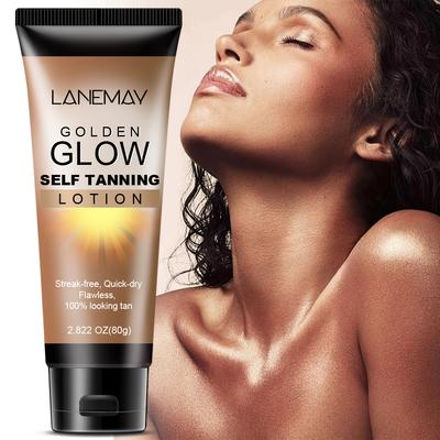 Sunless Tanner - Bronzer Buildable Light, Medium or Dark Tan, Instant Body Bronzer & Gradual Sun-kissed Glow