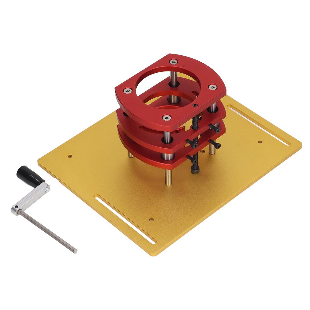 Router Lift Manual Lifting Router Lift System Kit Router Table Saw Insert Base Plate
