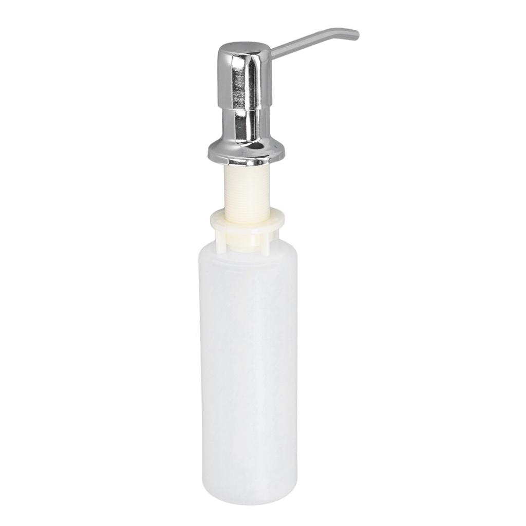 300ml Sink Soap Dispenser Lotion Pump Dispenser 304 Stainless Steel Lotion Dispenser for Kitchen
