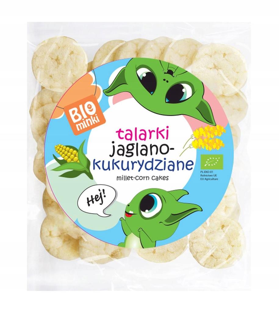 Organic millet and corn slices 55 g Biominki Pio Planet