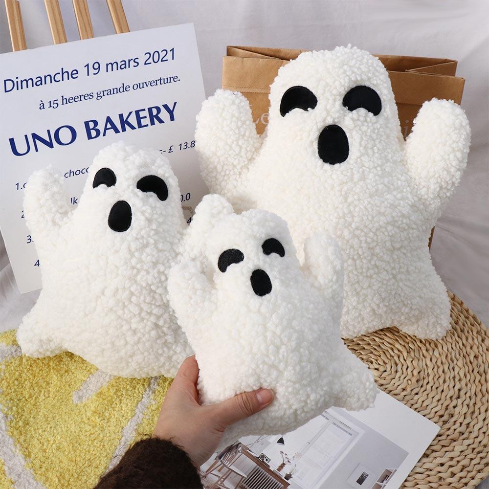 Ghost Halloween Ghost Throw Pillow Halloween Halloween Elf Ghost Plush Toy   Kids Gift
