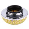 Auto Lufteinlass Einlass Filter Reiniger Pilz Schaum Gaze High Flow Universal(Gelb)