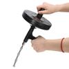 5m 16.4ft Hand Crank Pipeline Cleaner Sewer Cleaning Dredging Tool for Toilet Sink Use