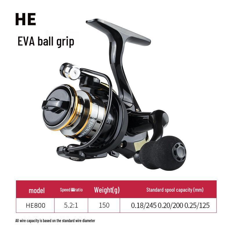 Flying Heron All-Metal Long Cast Fishing Reel with Deep Spool for Sea Rods