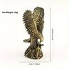 1pc Antique Flying Eagle Mininature Ornaments Copper Small Animal Office Decor Casting Ancient Crafts Collection Gifts