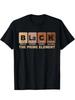 Black History Month The Prime Element Periodic Table T-Shirt - Cotton Soft Breat Unisex T-Shirt