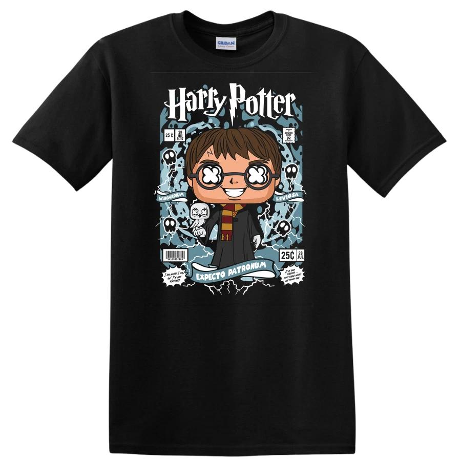 Harry Potter Expecto Patronum T Shirt Cute Cartoon Character Tee Design XXXL