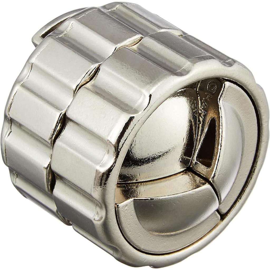 Hanayama Cast Cylinder Removal Puzzle Level (Difficulty 4)