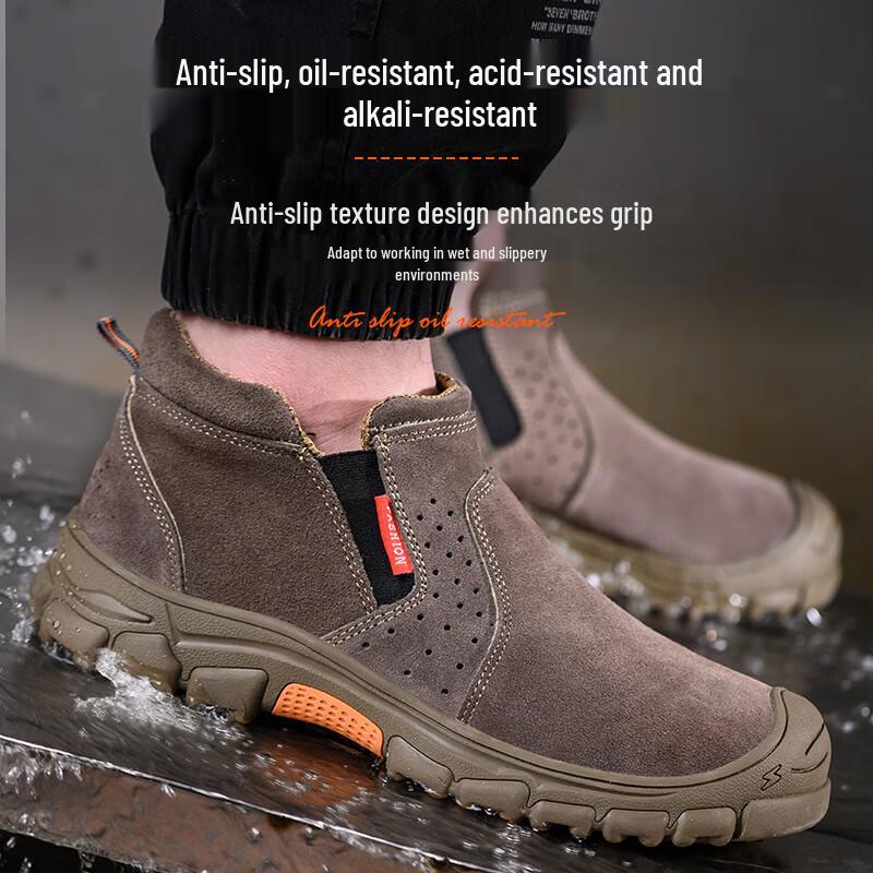Longchan High-Temperature Resistant Welder Safety Shoes 45 (275mm)