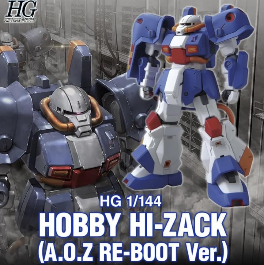 [HG] 1/144 Hobby Hizack (A.O.Z RE-BOOT Version) Fukuoka Exclusive, LaLaport Fukuoka Exclusive, SIDE-F Exclusive Plastic Model