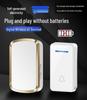 Wireless Self-Powered Smart Doorbell with Call Button - No Battery Needed