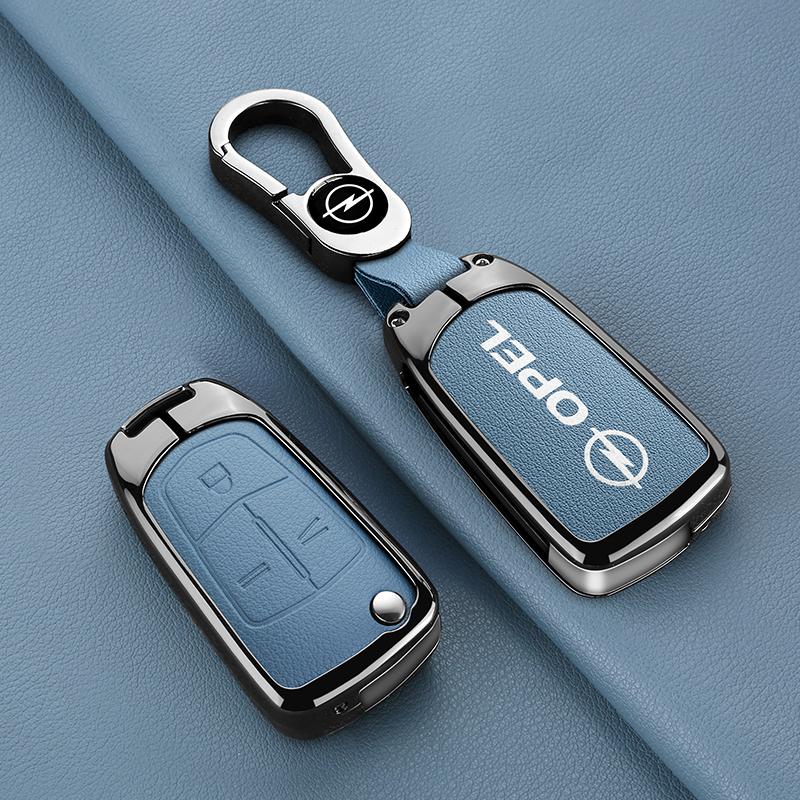 Autoschlüsselhülle Abdeckung Legierung Schutzschale Auto Zubehör für Opel Astra Insignia Corsa Zafira Meriva Mokka Vivaro Vectra Antara