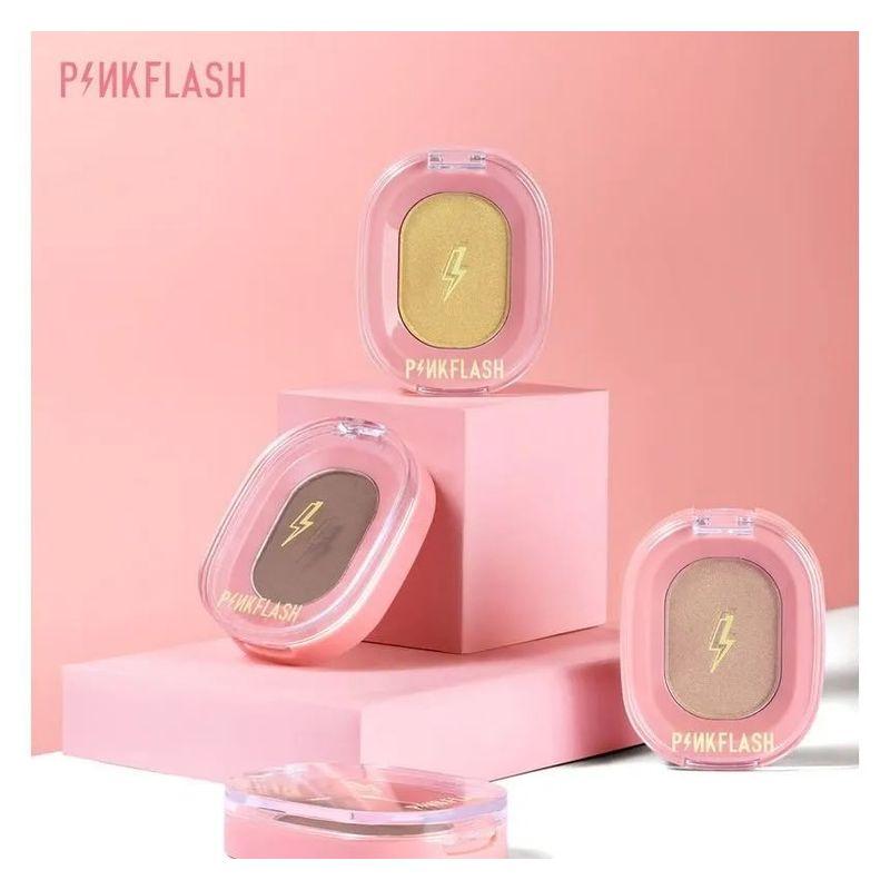 PINKFLASH - Schimmernder Highlighter & Mattes Konturpuder - 4 Farben