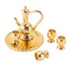 2 Sets 1:12   T Cup Set Light Luxury Exquisite Vivid   Miniature T Cup Set for   Accessories