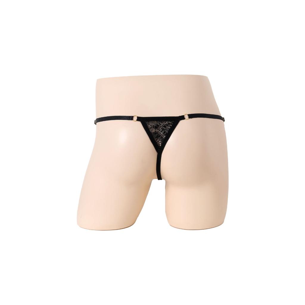 Men's Sex Thong, Sexy Lace See-through Panties, Briefs, Free-to-take Adult Panties Hollow T-shaped Pants
