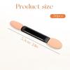 50 Pcs Disposable Eyeshadow Applicators Makeup Applicator Sticks Black Eye Shadow Applicators Dual Sides Disposable Eyeshadow-Applicators for Women