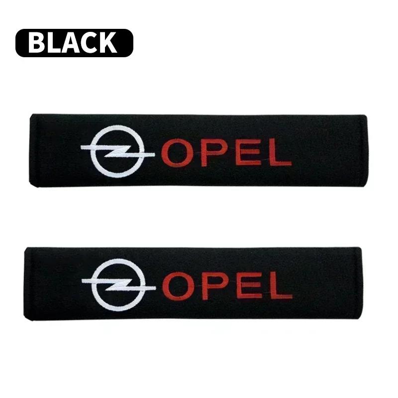 2PCS Seat Belt Covers Car Accessories Car Shoulder Pad For Opel insignia Astra H G J Antara vectra Vivaro corsa c d zafira b voo6