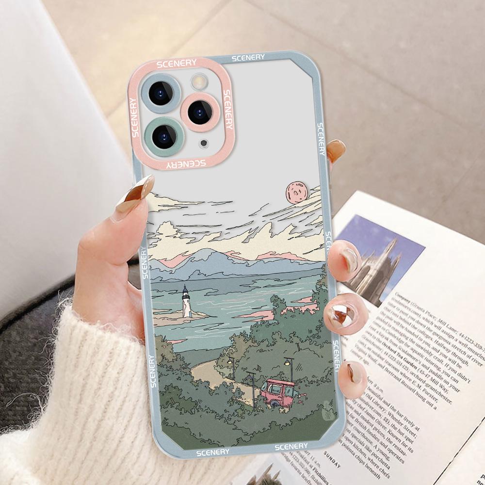 Phone Case for iPhone 11 13 XR 15 14 Pro Max iPhone 12 16 7 8 Plus XS Max Samsung A15 A55 A05 A54 Redmi 12 13C Note 13 9 10 OPPO A16 A18 Vivo Y17S Y12