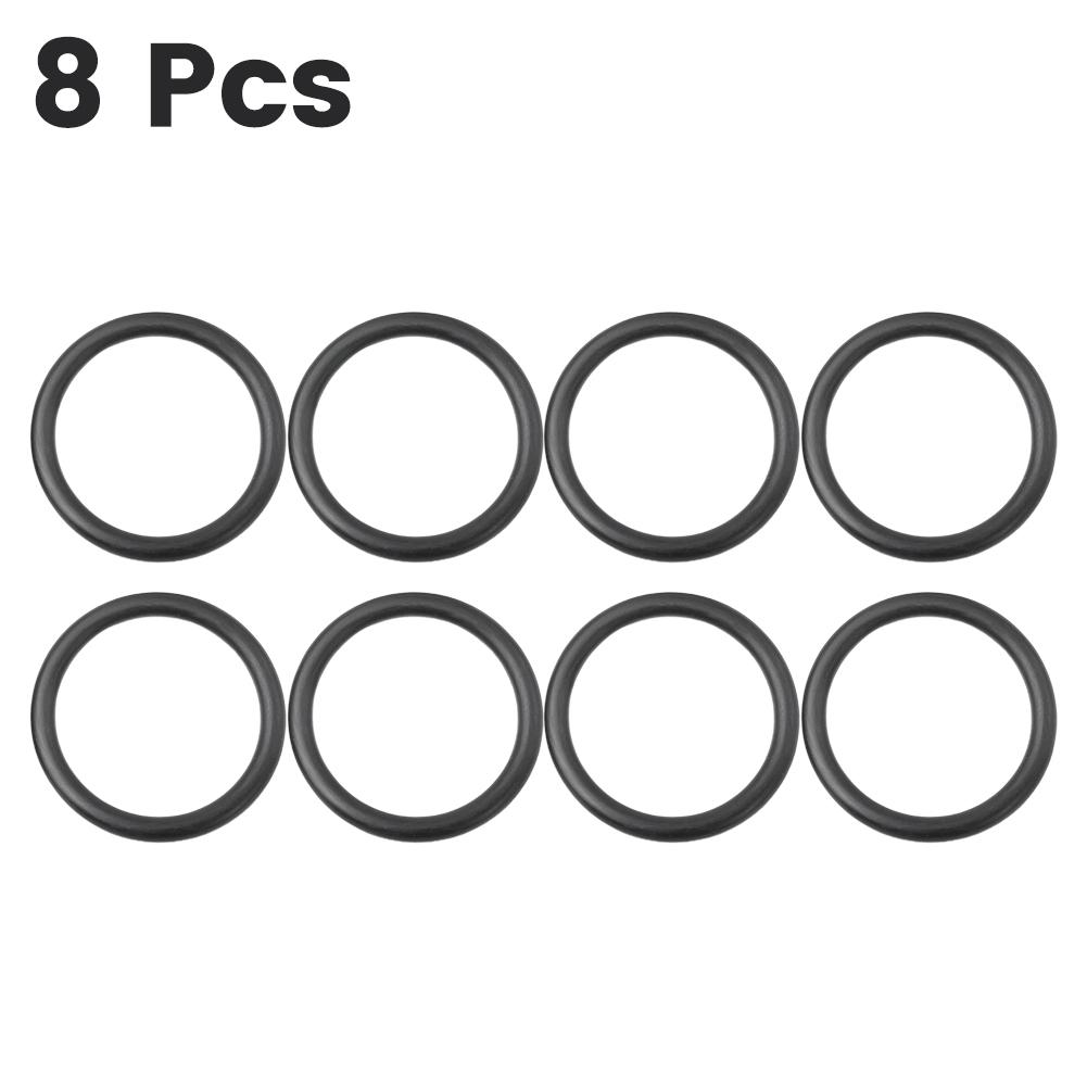 8pcs Rubber O-Ring Car Truck Bumper Quick Release Fastener Replacement