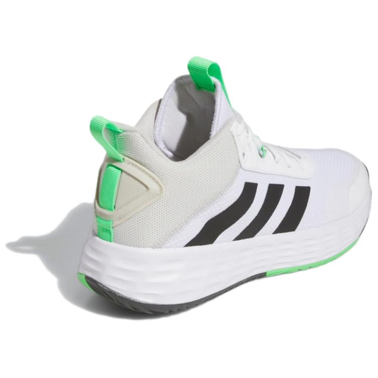 Adidas Own The Game 2.0 Fashion Versatile Mid-Top Basketball Shoes Men Sneakers White Black Green IG6249