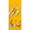 Colorful Door Hanging Cats  Swing  Toys Catnip Felt Doll Telescopic Elastic Rope Adjustable Buckle