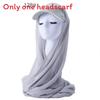 Polyester Womens Scarf Hat Set With Solid Color Design For All Seasons