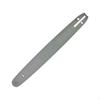 Chain Saw Guide Bar Replacement Metal Silver Professional High Accuracy Wear Resistant Repair Parts