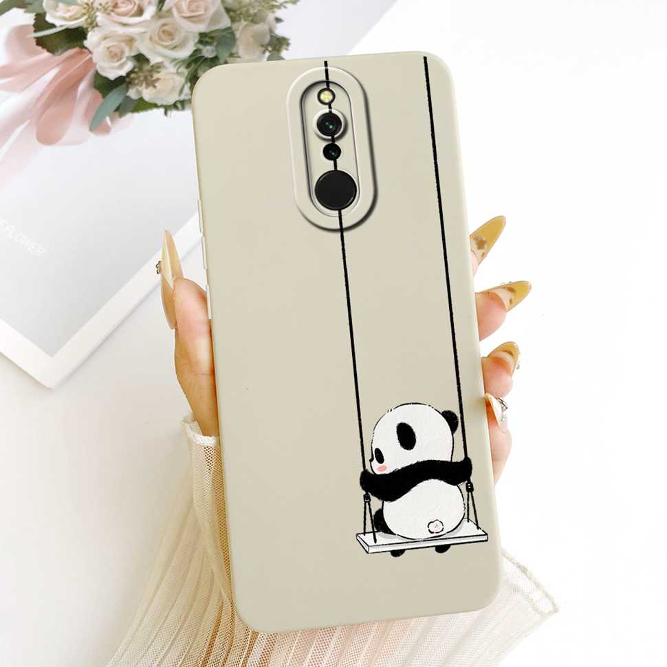 For Xiaomi Redmi 8 Cover Pretty Girl Cartoon Phone Case Matte Silicone Soft Case Cover For Xiaomi Redmi8 Redmi 8 Coque Bumper