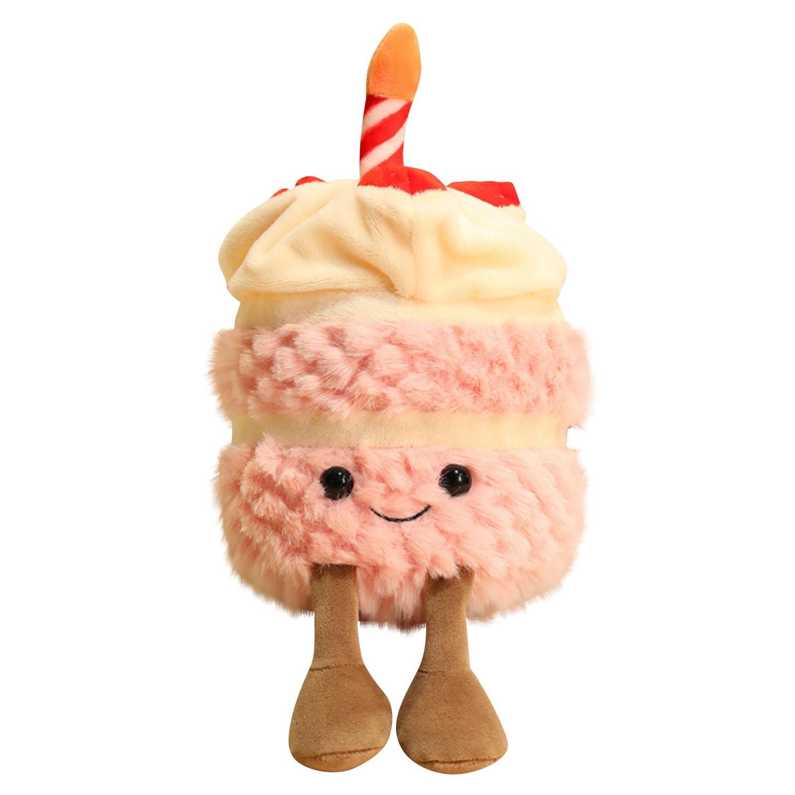 

Милые плюшевые игрушки Мультяшные куклы Украшения для дома Детские подарки One Size розовый