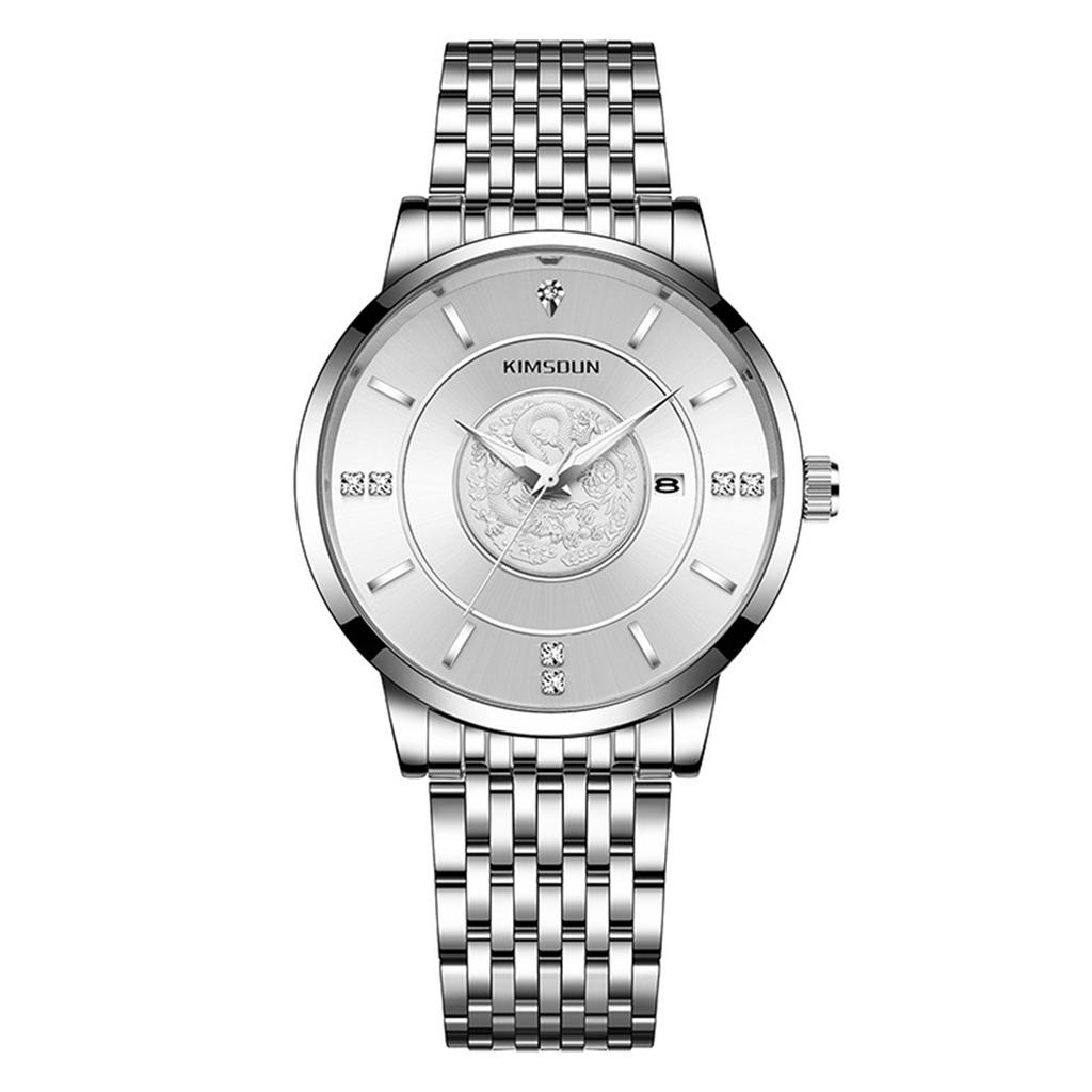 Herren Wasserdicht Leuchtend Lauf Wecker Uhr