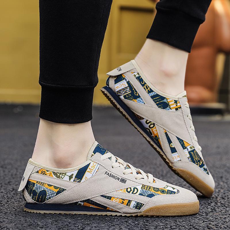 Spring and Autumn Season Men's Shoes New Lazy Casual Versatile Forrest Gump Shoes Travel and Driving Summer Pop