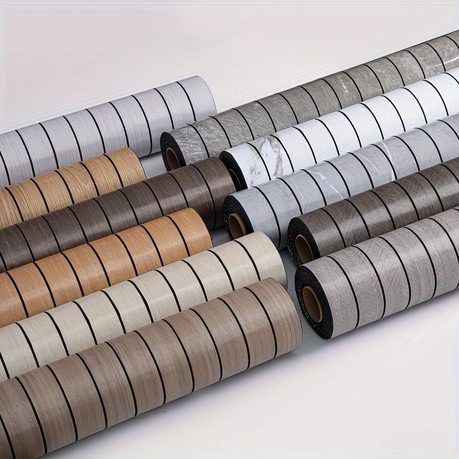 3D Vintage Wood Grain Self-Adhesive Wallpaper-Waterproof,Moisture-Proof,Perfect for DIY Ceiling,Wall Projects,Wall Sticker