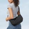 Tomtoc Mini Shoulder Quilted Crescent Round Shoulder Smartphone and Wallet Crossbody Hobo Perfect for and Travel Women's Bag, Lightweight, Small, 3.5L