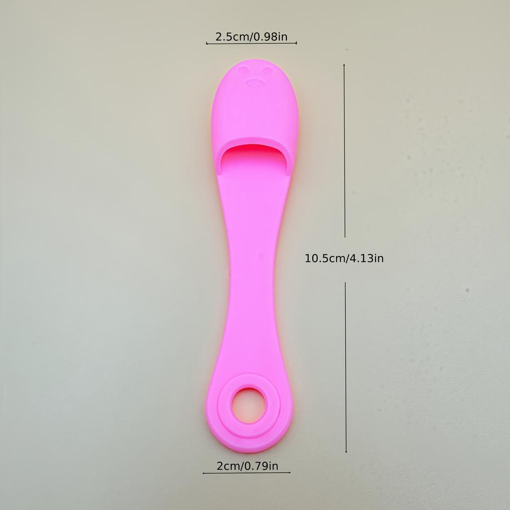 2 pièces Brosse de nez douce en silicone pour le nettoyage du visage, l'élimination des points noirs, brosse de nez, brosse exfoliante pour le nettoyage du visage, outil de soin.