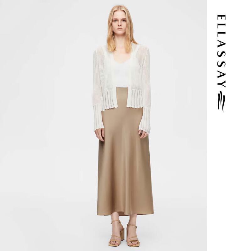 ELLASSAY Women's Elegant V-Neck Knit Top