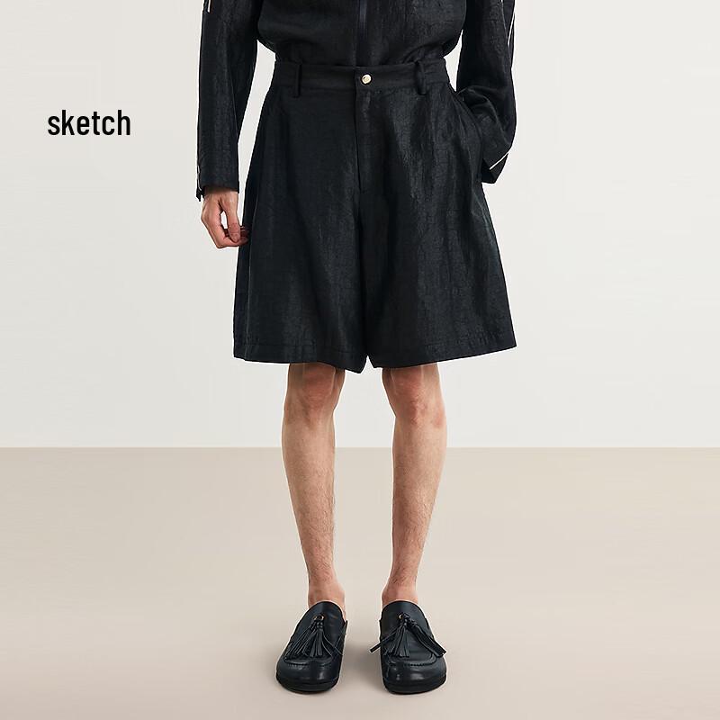 CROQUIS Мужские летние свободные шорты прямого кроя 2025 M