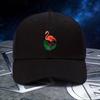 Flamingo Print Baseball Cap Polyester Adjustable Casual Outdoor Summer Sports Hat