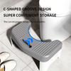 Toilet Seat Stool Portable Squat Stool Home Adult Bathroom Accessories Toilet Squat Stool Removable Non-slip