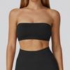 Fashion Sports Intimates Women's Shockproof Push-up Sexy Beauty Back Tube Top Yoga Vest Training Adjustable Workout Bra