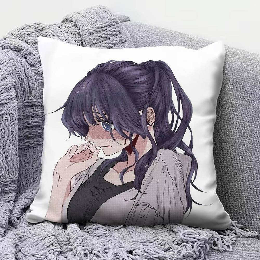 Kaoruko Waguri Kaoru Hana wa Rin to Saku Pillow Covers Home Sofa Cushion Covers and Aecorative Custom