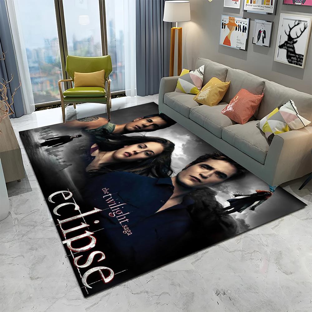 3D-Druck The Twilight Saga HD Teppich für Zuhause Wohnzimmer Schlafzimmer Sofa Fußmatte Dekor, Kinder Spielbereich Teppich Rutschfeste Bodenmatte