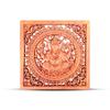 Ganesha Wall Panel Wood 40x40 Cm
