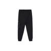 Li Ning Badfive Solid Color Cuffed Casual Knitted Sports Pants Men Bottoms Black AKLR755-2