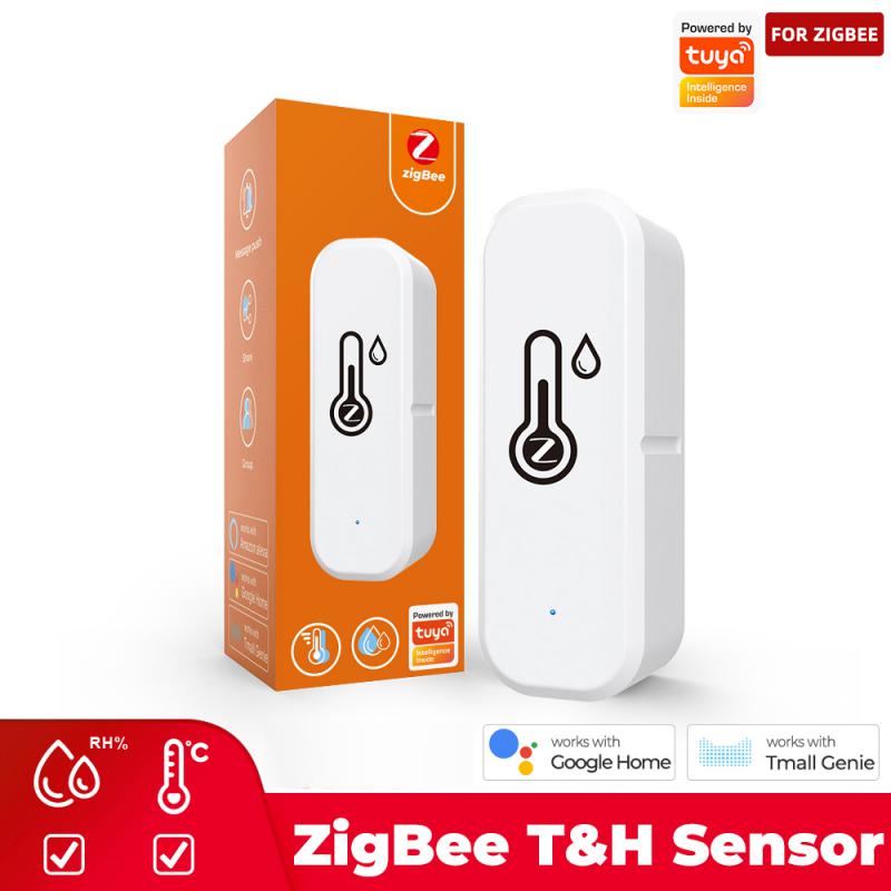 Tuya WiFi Smart Temperatur Feuchtigkeit Detektor Sensor Hygrometer Thermometer Detektoren Smart Home Echtzeit Überwachung Assistent