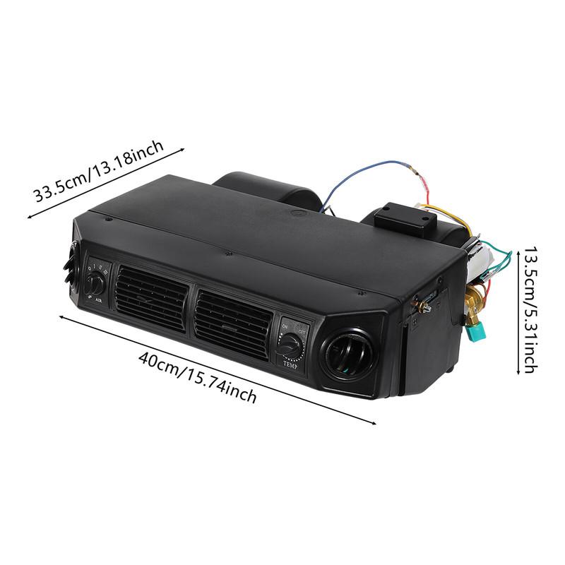A/C Air Conditioning Evaporator Kit 12V 15A Universal under Dash Ac Evaporator Underdash Heating Cooling Unit for Car Truck