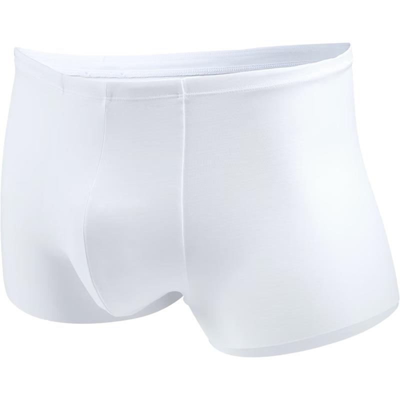 Aimer Men's Modal Seamless Mid-Rise Boxer Briefs