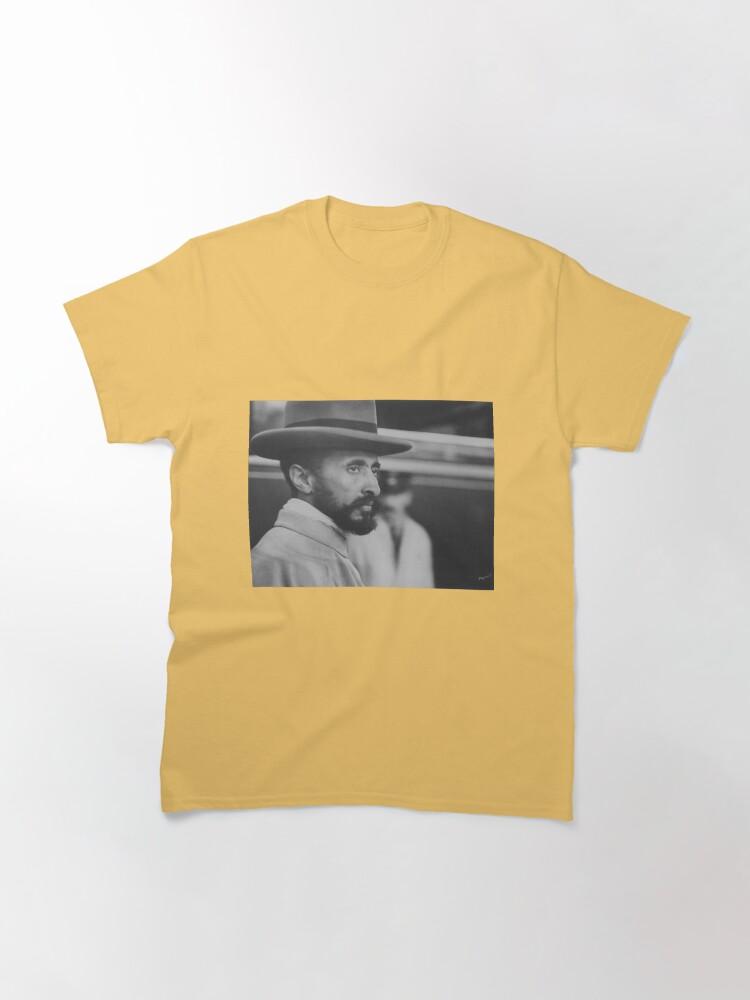 Burning Spear Haile Selassie in Geneva - Stoic and Solid Classic T-Shirt