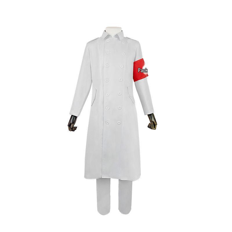 Tokyo Revengers Black Dragon White Uniform Cosplay Costume for Halloween