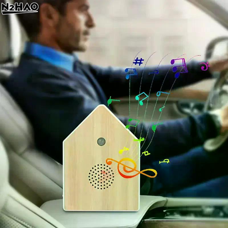 Bird Chirping Sound Box Indoor Ambient Noise Portable Table/Wall Mount Bird Singing Machine For Living Room Bedroom Garden Patio