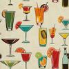 Outdoor Dekostoffe Oxford - Motiv Cocktail | Dx8828